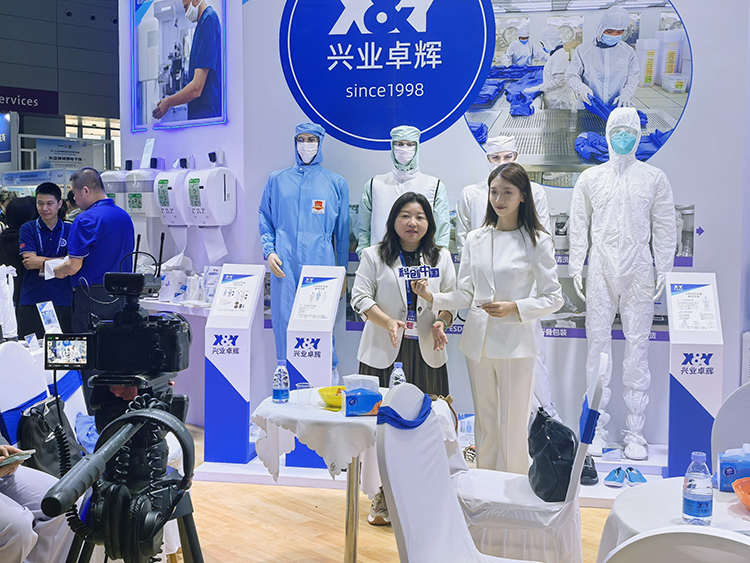 高交会收官时刻！央视聚焦兴业卓辉，深挖防静电超净领域突破成果